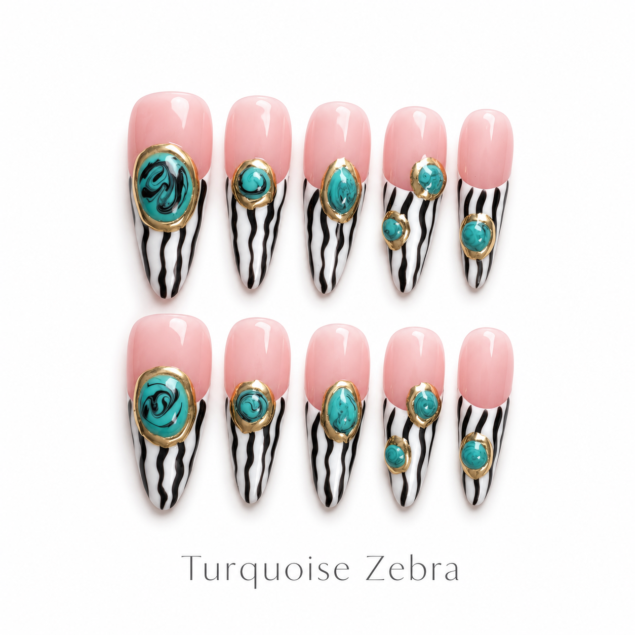Turquoise Zebra