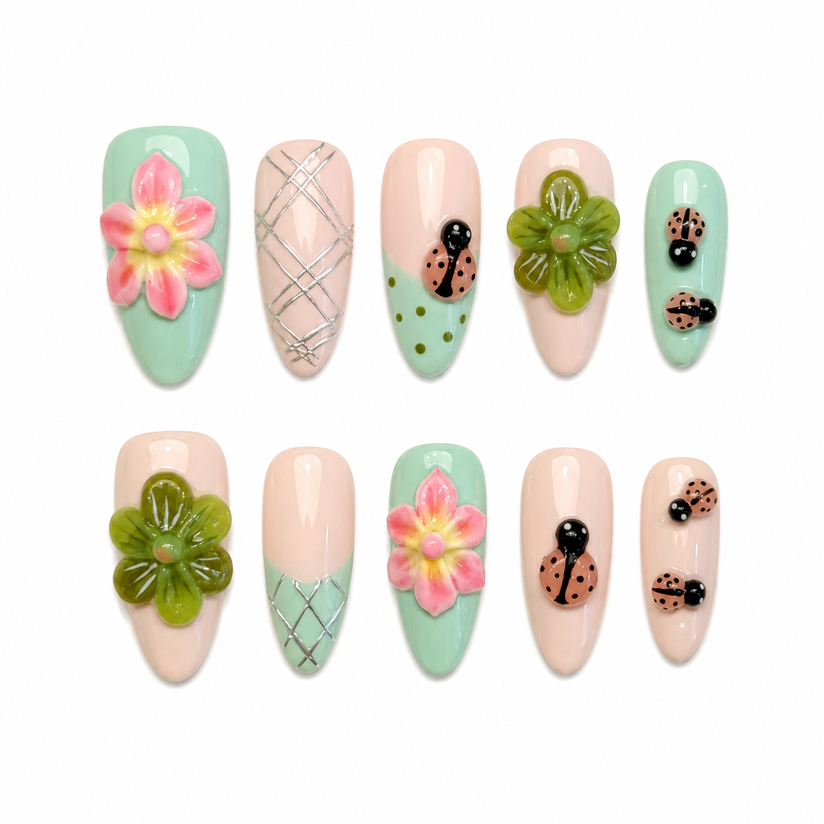 Mint Ladybug